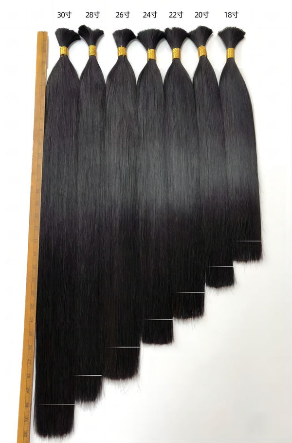 Top Quality Factory Price 100% Raw Burmese/Indian/Brazilian virgin Double Drawn Natural Straight Hair Bundles Buy Now To Get Discount